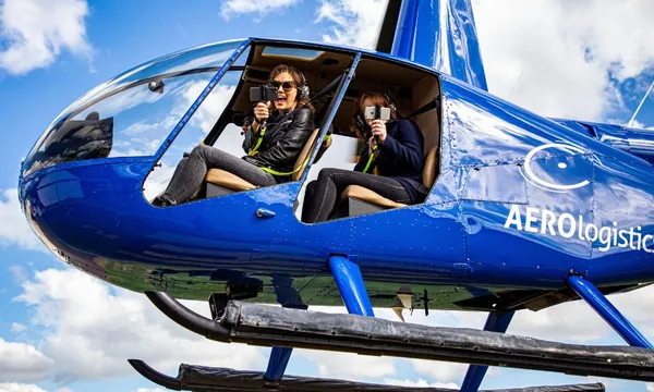 Newcastle Doors Off Helicopter Flight, 20 Minutes - For 2