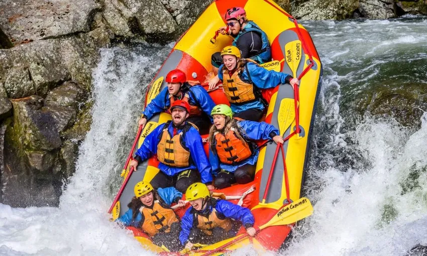 Grade 5 White Water Rafting on the Wairoa River