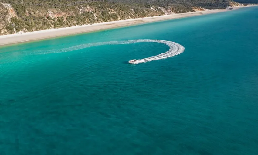 Kgari Fraser Island Hopper Adventure Cruise - 5 Hours 