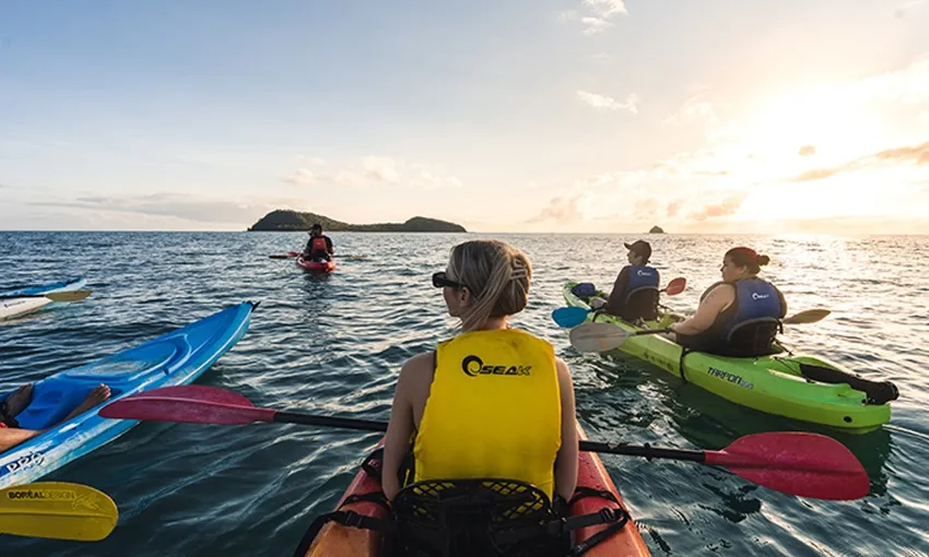 Kayak Turtle Tour from Palm Cove to Double Island - Cairns
