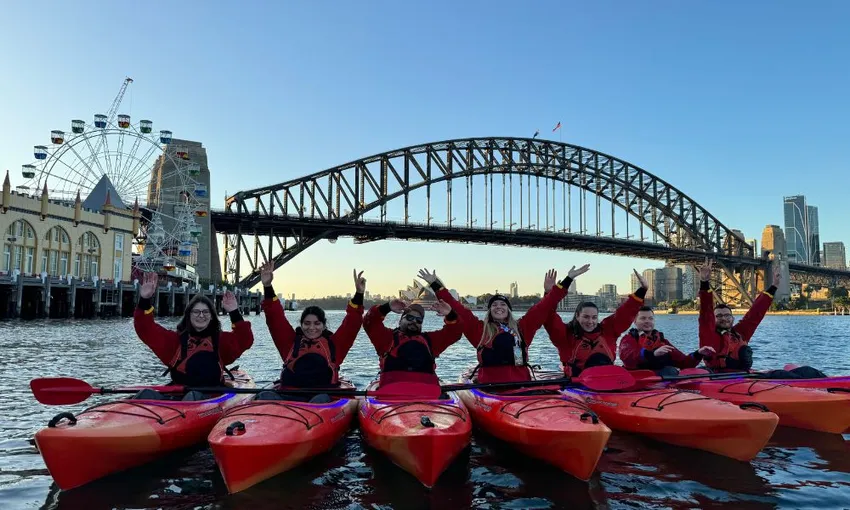 Sydney Sunset Kayak in Sydney Harbour, 1.5 Hours