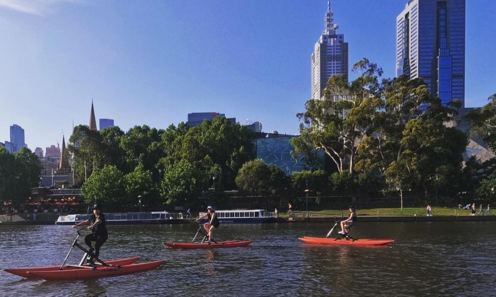 Yarra River Waterbike Tour, 90 Minutes