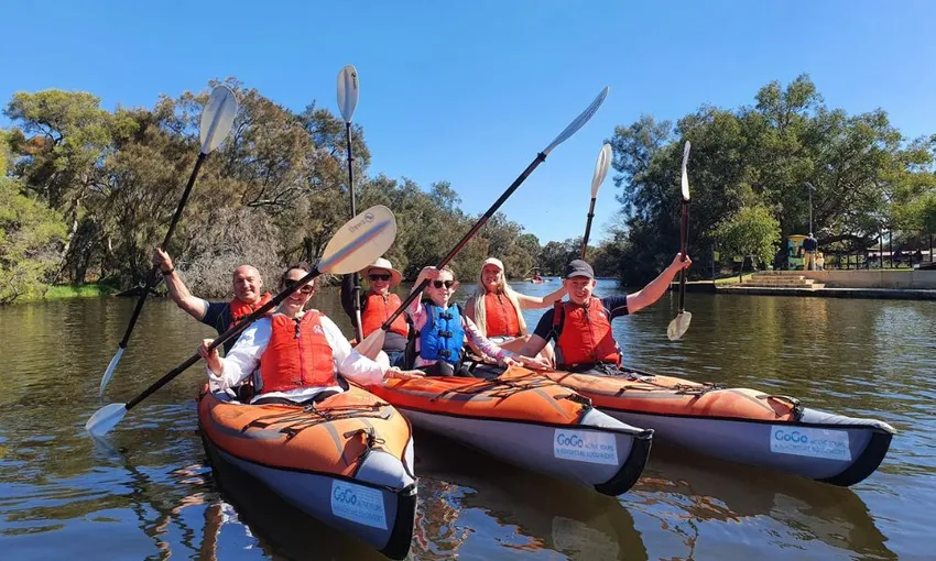 Swan River Kayak Adventure and Wine Tasting, 3 Hours