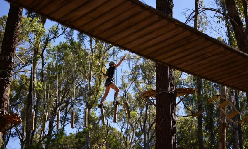 Busselton: Forest Adventures High Ropes Course