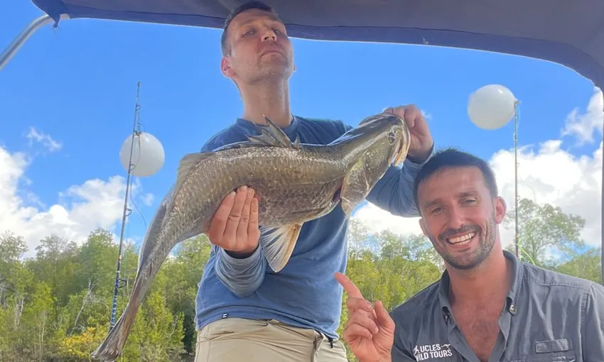 Darwin Fishing Charter Tour on Finess River