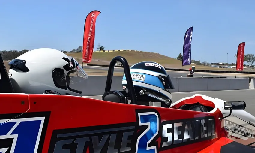 Sydney F1 Style Race Car Drive and Hot Lap Combo, 7 Laps 
