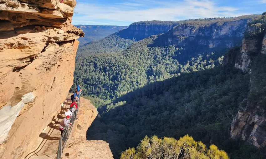 Blue Mountains Day Tour with Waterfall walk and social picnic lunch