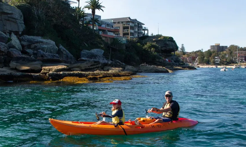 Guided Manly Kayak Tour to Reef Beach - 90 Minutes
