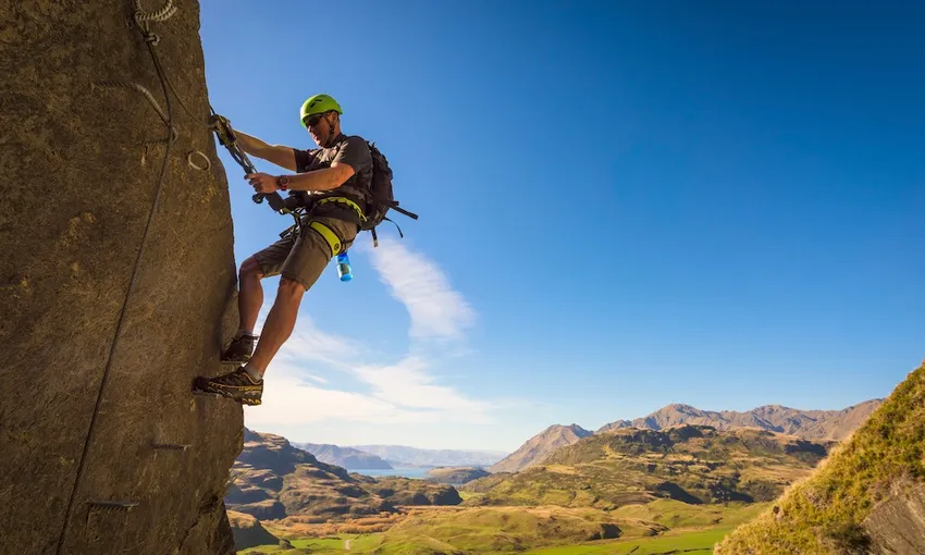 Via Ferrata Easy Climbing Experience Wanaka | Experience Oz