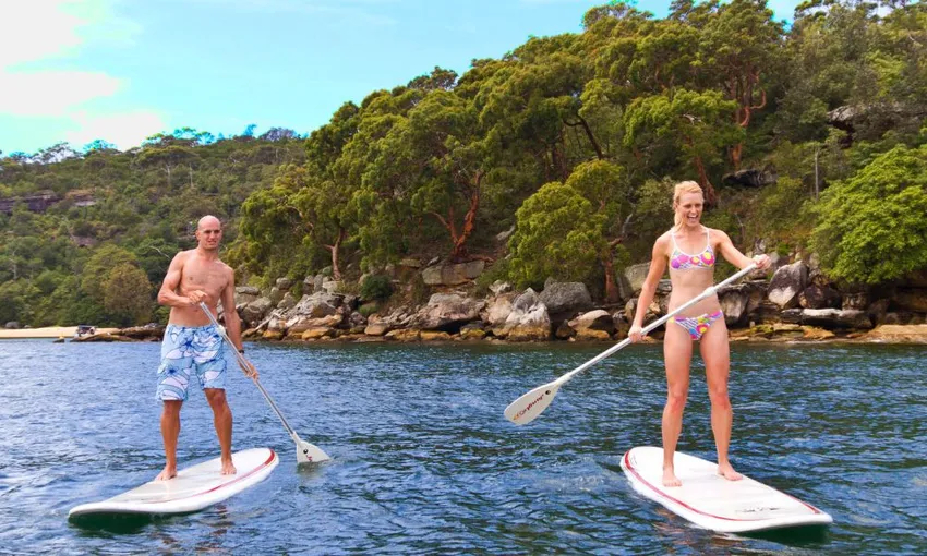 Group Stand Up Paddle Boarding Lesson in Manly