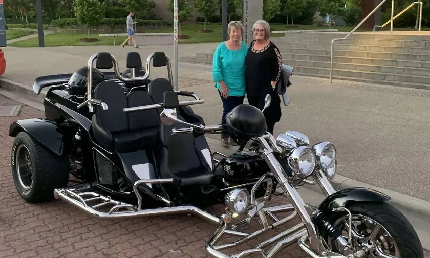 Orange Chopper Trike Tour, For 2