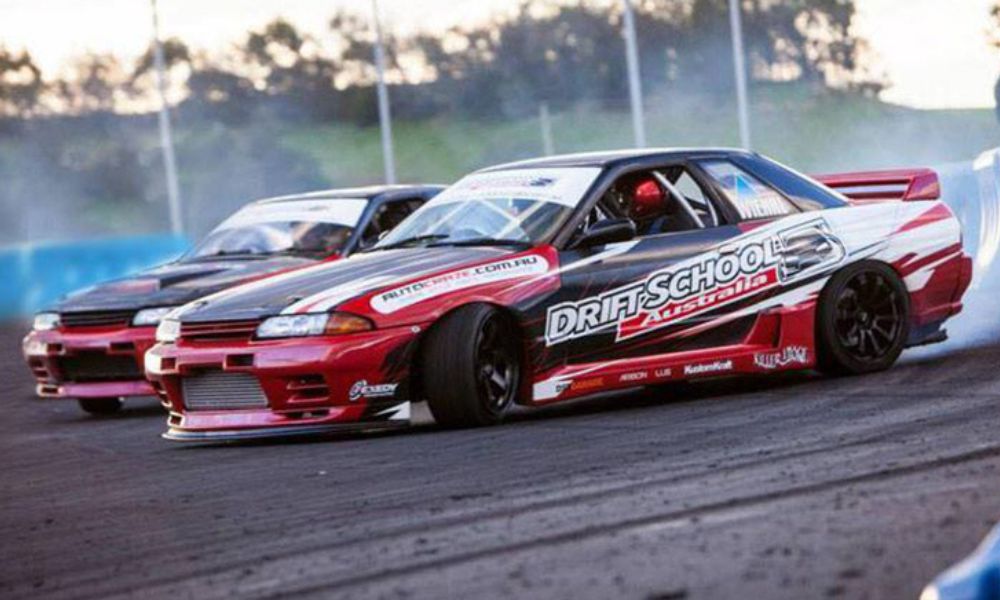 2 Drift Battle Hot Laps - Sydney Motorsport Park 