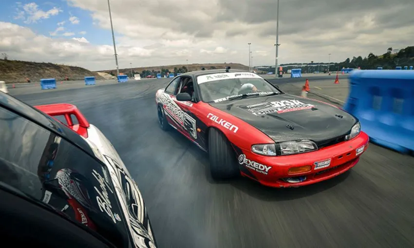 2 Drift Battle Hot Laps - Sydney Motorsport Park 