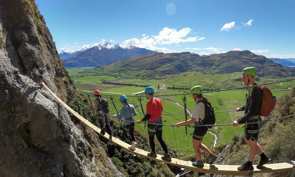 Ferrata Experience with Heli Flight | Experience Oz-1