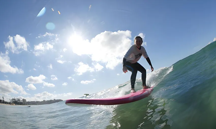 Manly Beach Private Surfing Lesson, 1 Hour 