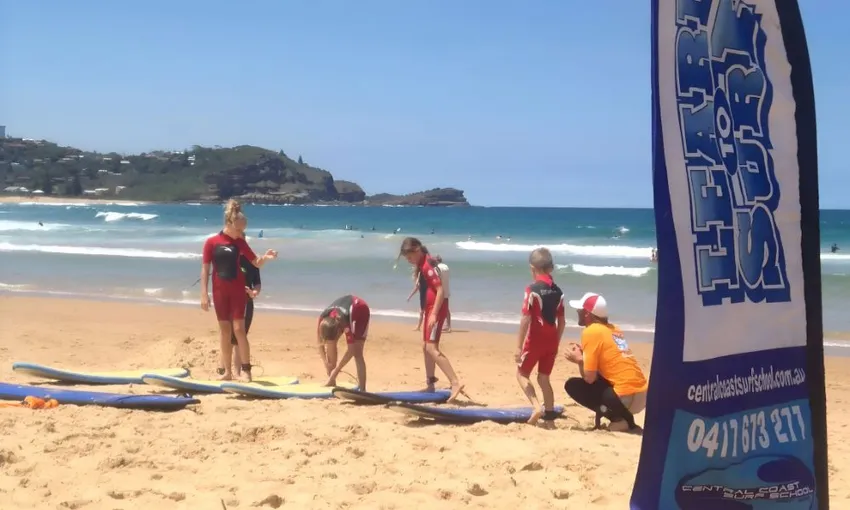 Central Coast Surfing Group Lesson - 1 Hour