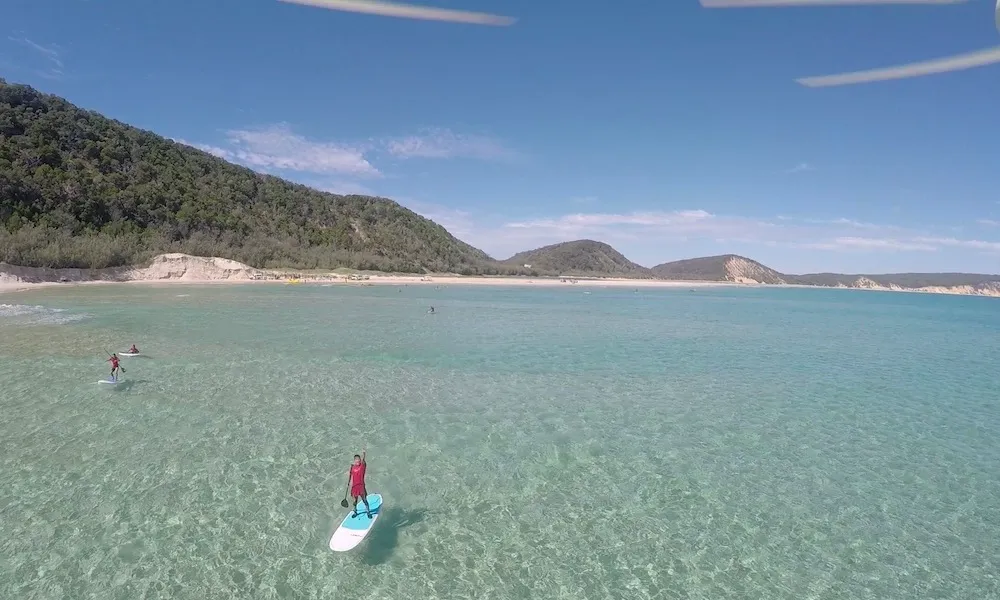 Rainbow Beach Stand Up Paddle Board Lesson | Experience Oz-1