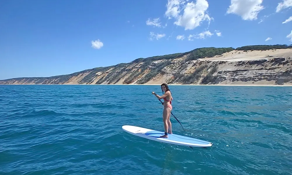 Rainbow Beach Stand Up Paddle Board Lesson | Experience Oz-4