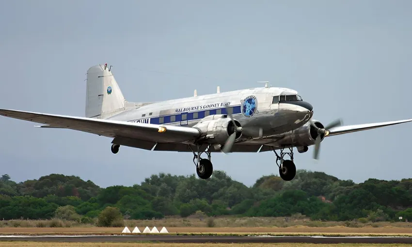Historic DC3 Flight - Full Day & Lunch - King Island, Melbourne