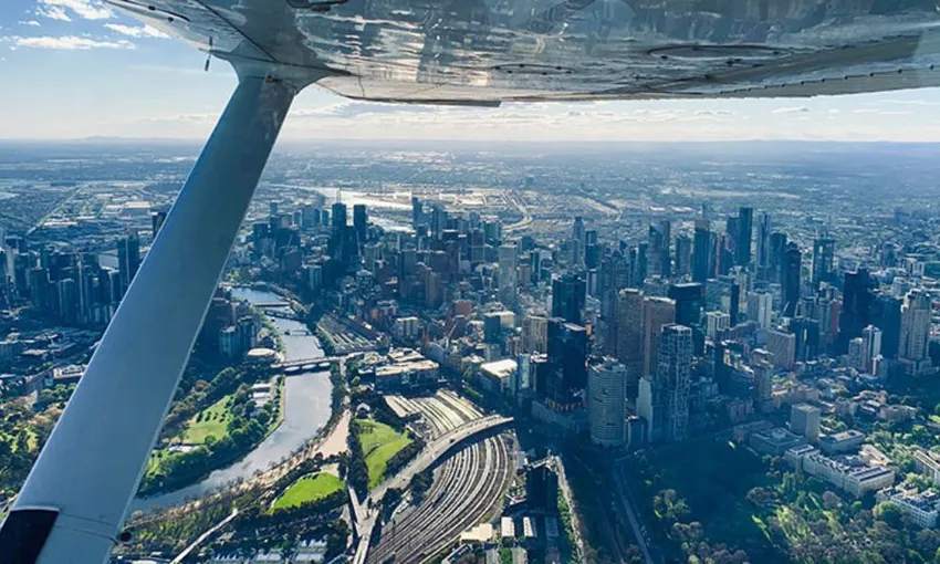 Melbourne Light Aircraft Flying Lesson, 30 Minutes