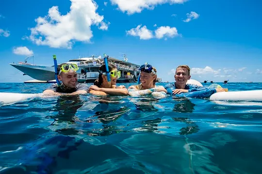 Great Barrier Reef Cruise to Hardy Reef Pontoon Whitsundays
