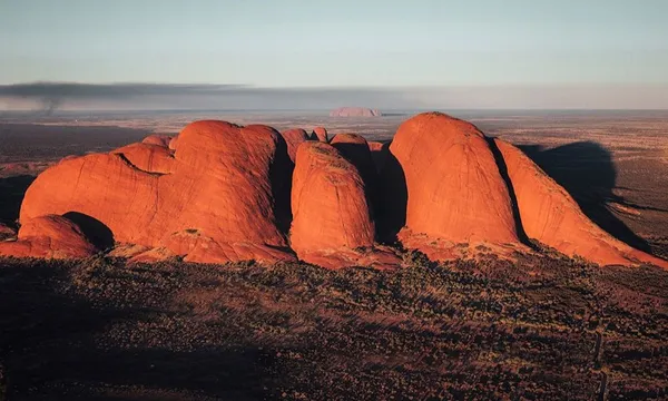 Sunset Uluru and Kata Tjuta Helicopter Flight - 36 Minutes