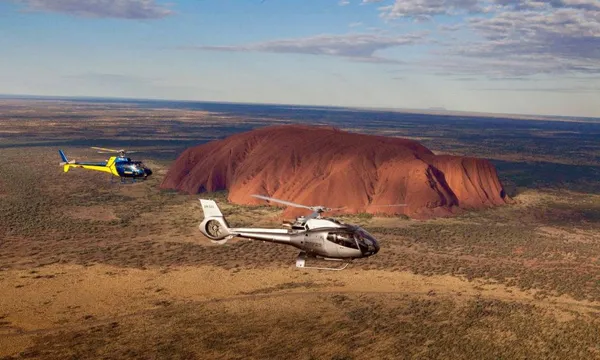 Sunset Uluru and Kata Tjuta Helicopter Flight - 36 Minutes