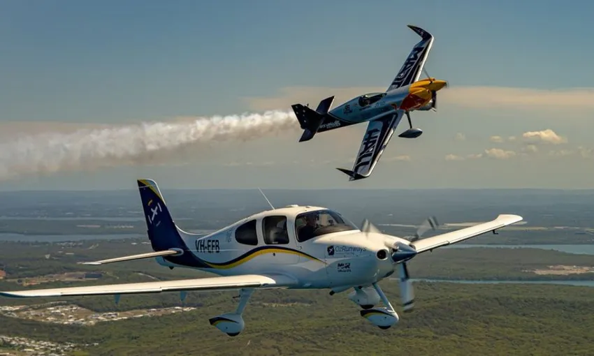 Air Race Experience in Matt Hall's Race Plane - 10 Minutes - Newcastle