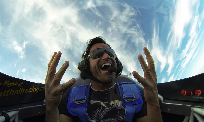 Air Race Experience in Matt Hall's Race Plane - 10 Minutes - Newcastle