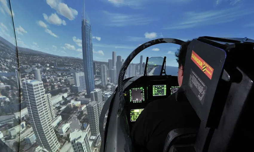 FA-18 Jet Fighter Simulator