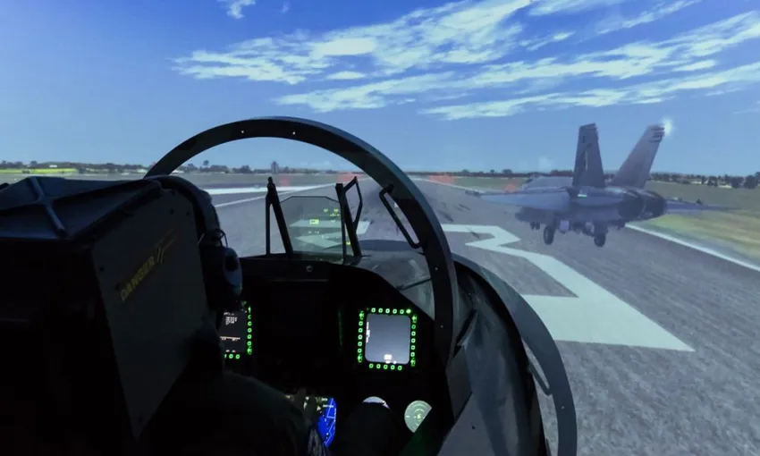FA-18 Jet Fighter Simulator