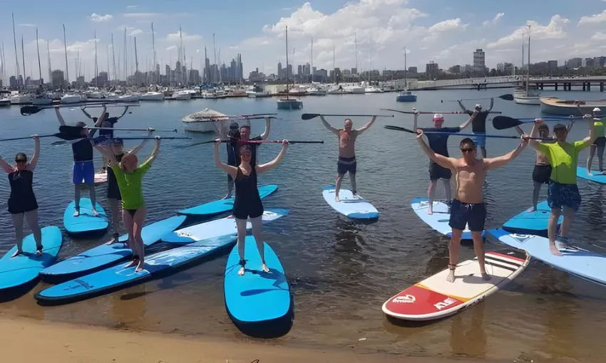 St Kilda Stand Up Paddle Boarding Group Session, 1.5 Hours