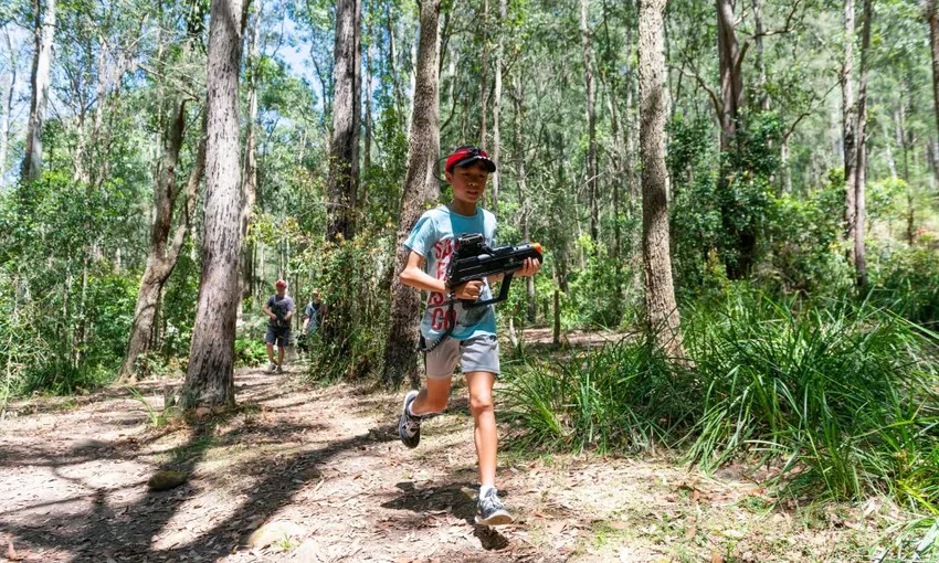 Laser Skirmish Outdoor Adventure, 3 Hours - Central Coast