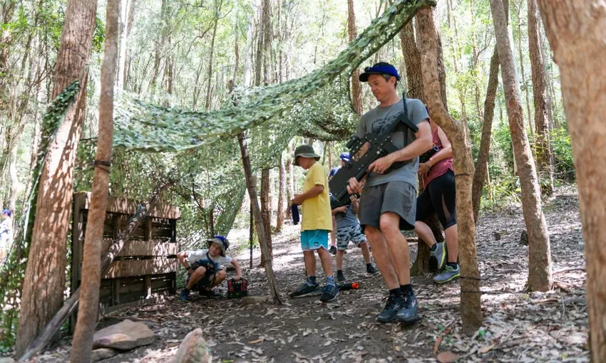 Laser Skirmish Outdoor Adventure, 3 Hours - Central Coast