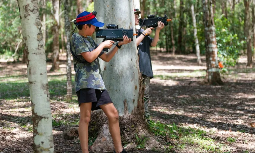 Laser Skirmish Outdoor Adventure, 3 Hours - Central Coast