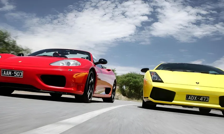 Mornington Peninsula Drive a Ferrari & Lamborghini, 1 Hour