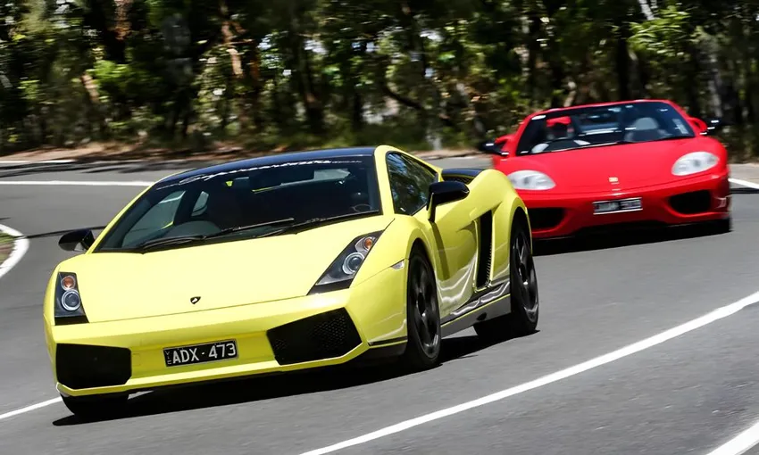 Mornington Peninsula Drive a Ferrari & Lamborghini, 1 Hour