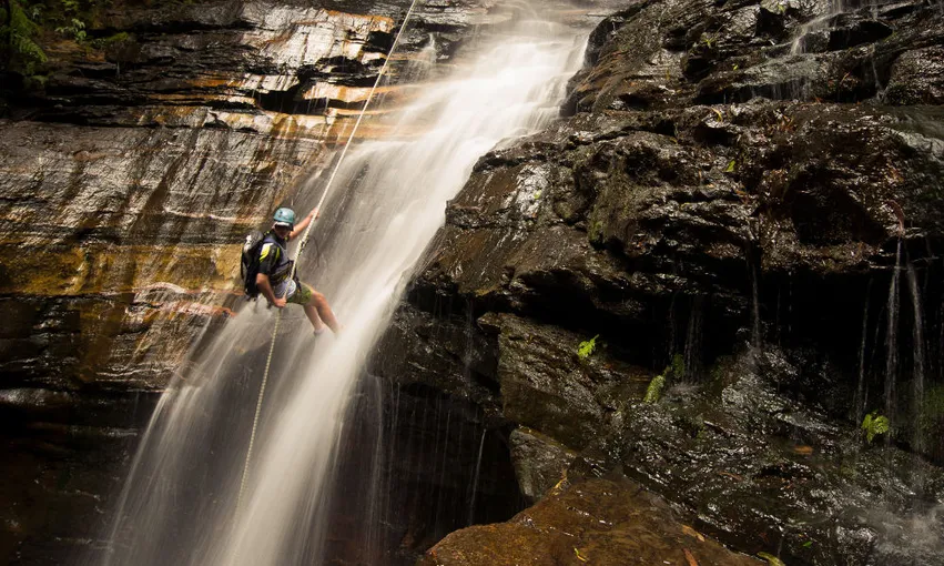 Blue Mountain Abseil and Canyoning Tour | Experience Oz + NZ