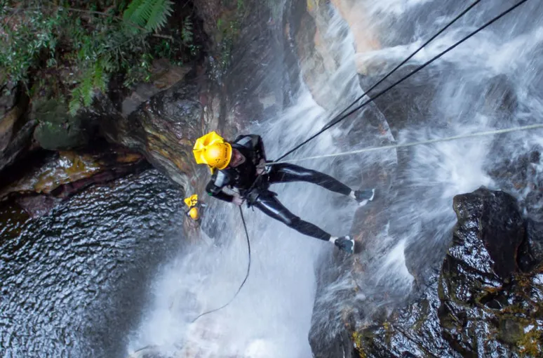 Blue Mountain Abseil and Canyoning Tour | Experience Oz + NZ