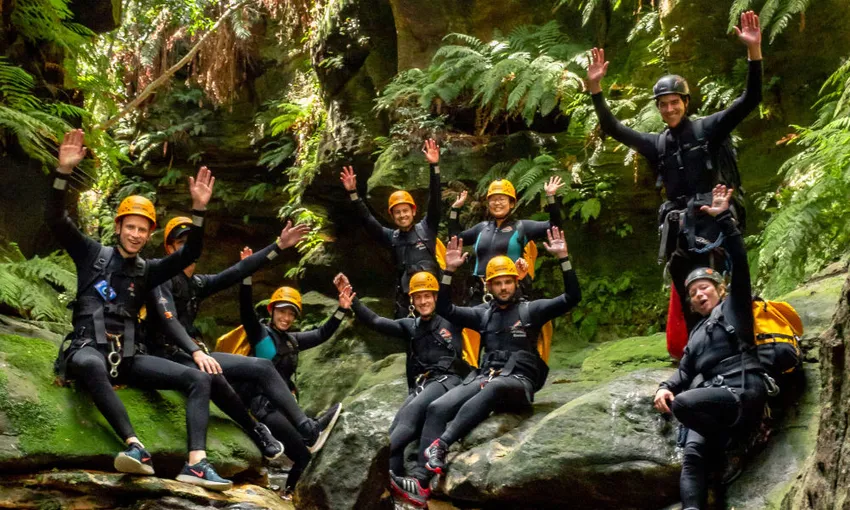 Blue Mountain Abseil and Canyoning Tour | Experience Oz + NZ