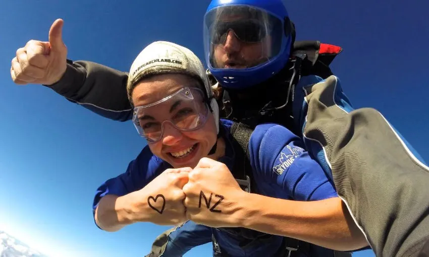 Auckland Skydiving - Book Online | Experience Oz + NZ