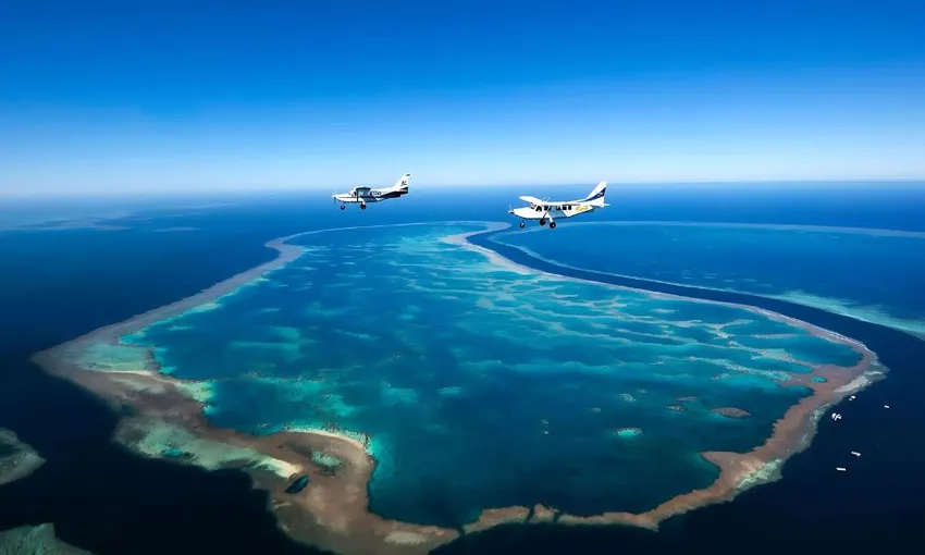 60 Minute Whitsundays Scenic Flight - Book Now | Experience Oz