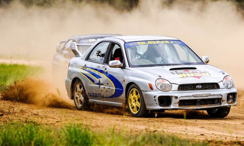 Subaru WRX Rally Cars, 4 Lap Drive & 1 Hot Lap - Brisbane