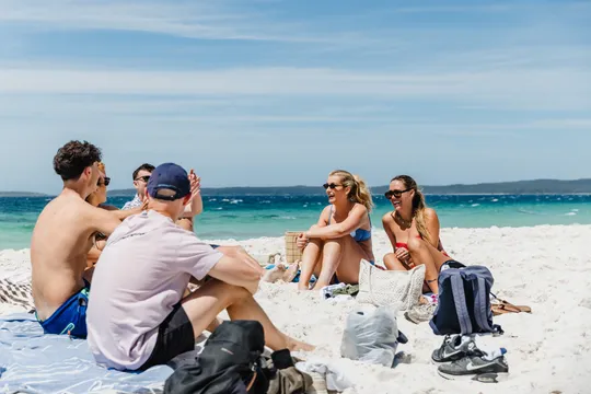 Jervis Bay Beach and Koalas