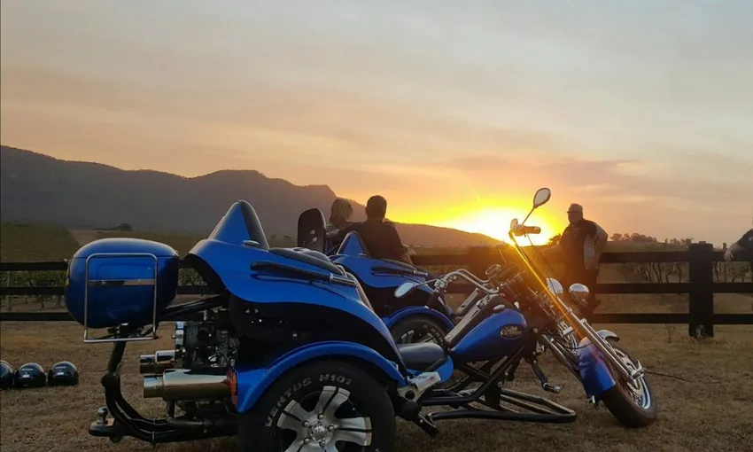 Hunter Valley Sunset Trike Ride Tour, 90 Minutes - For 2