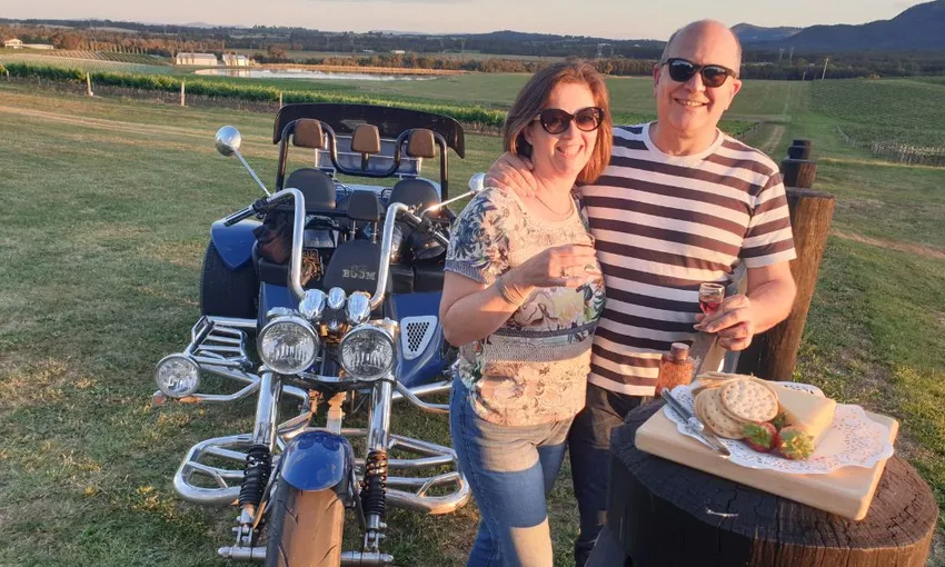 Hunter Valley Sunset Trike Ride Tour, 90 Minutes - For 2