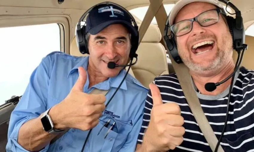 Camden Airport Flying Lesson With Aerobatics, 45 Minutes 