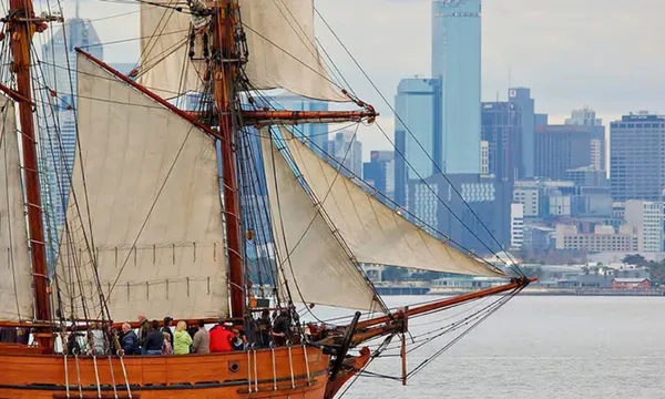 Williamstown Tall Ship Sailing Cruise Aboard Enterprize, 1 Hour