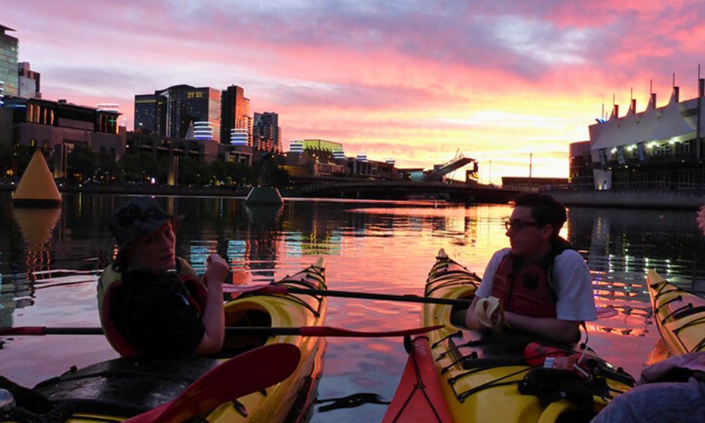 Melbourne City Twilight Sea Kayak Tour, 2.5 Hours