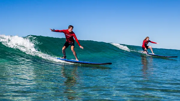 Beginner Surf Lesson on Noosa Beach - 2 Hours 